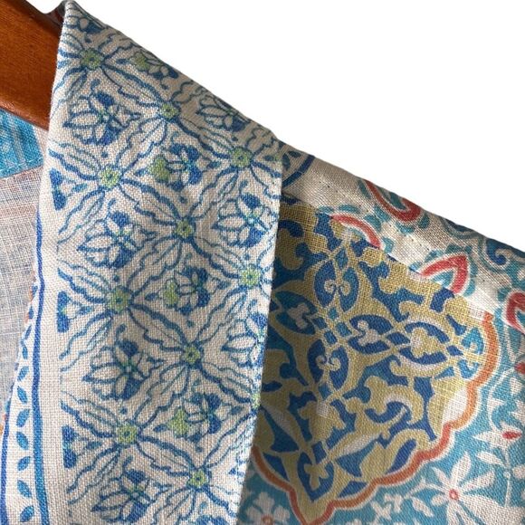 Chico's Multicolor Button Down Shirt - Picture 5 of 16